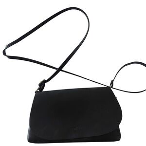 Roots Black Crossbody Bag